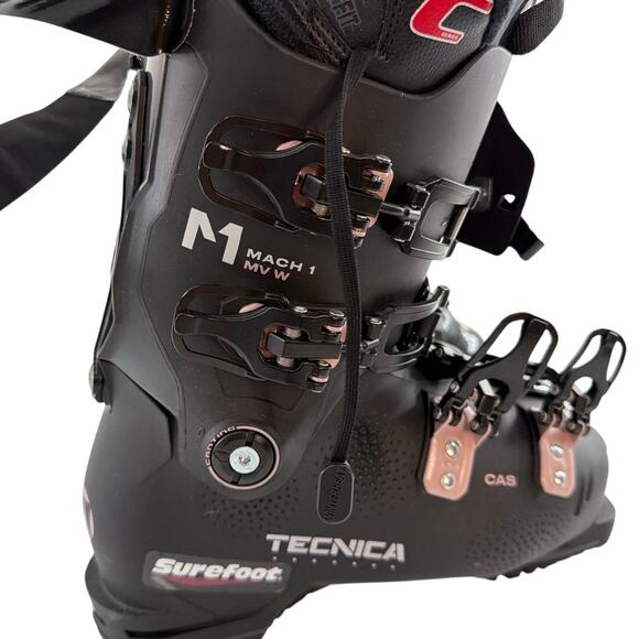 Tecnica Women's Black Mach1 MV 95 W - 2025/26 Ski Boots Size 25.5 | 8.5 - Picture 4 of 14